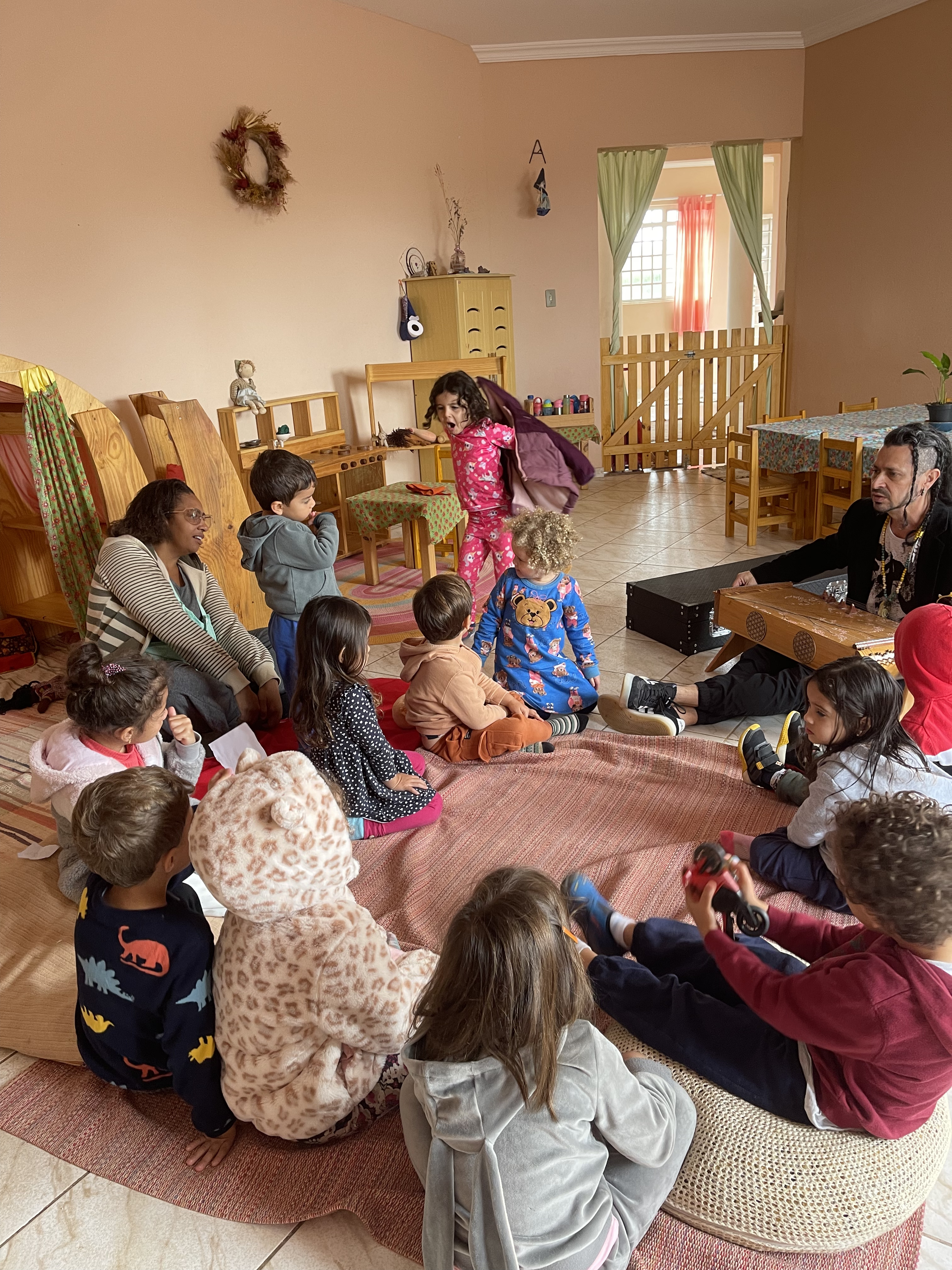 Salas internas da Aldeia